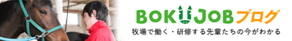 BOKUJOBブログ 牧場で働く・研修する先輩たちの今がわかる